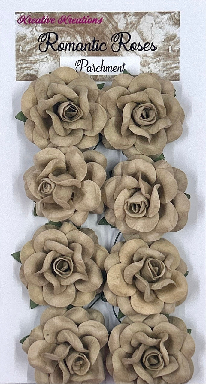 Rosas Románticas - Pergamino